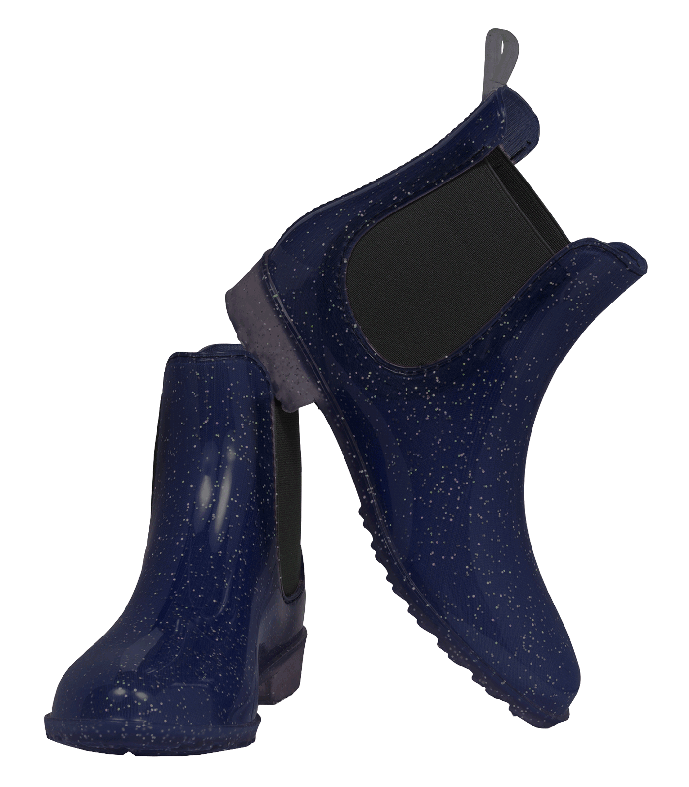 Glitter Riding Socks, Kids | 31-34 | night blue/granite | 323055-2