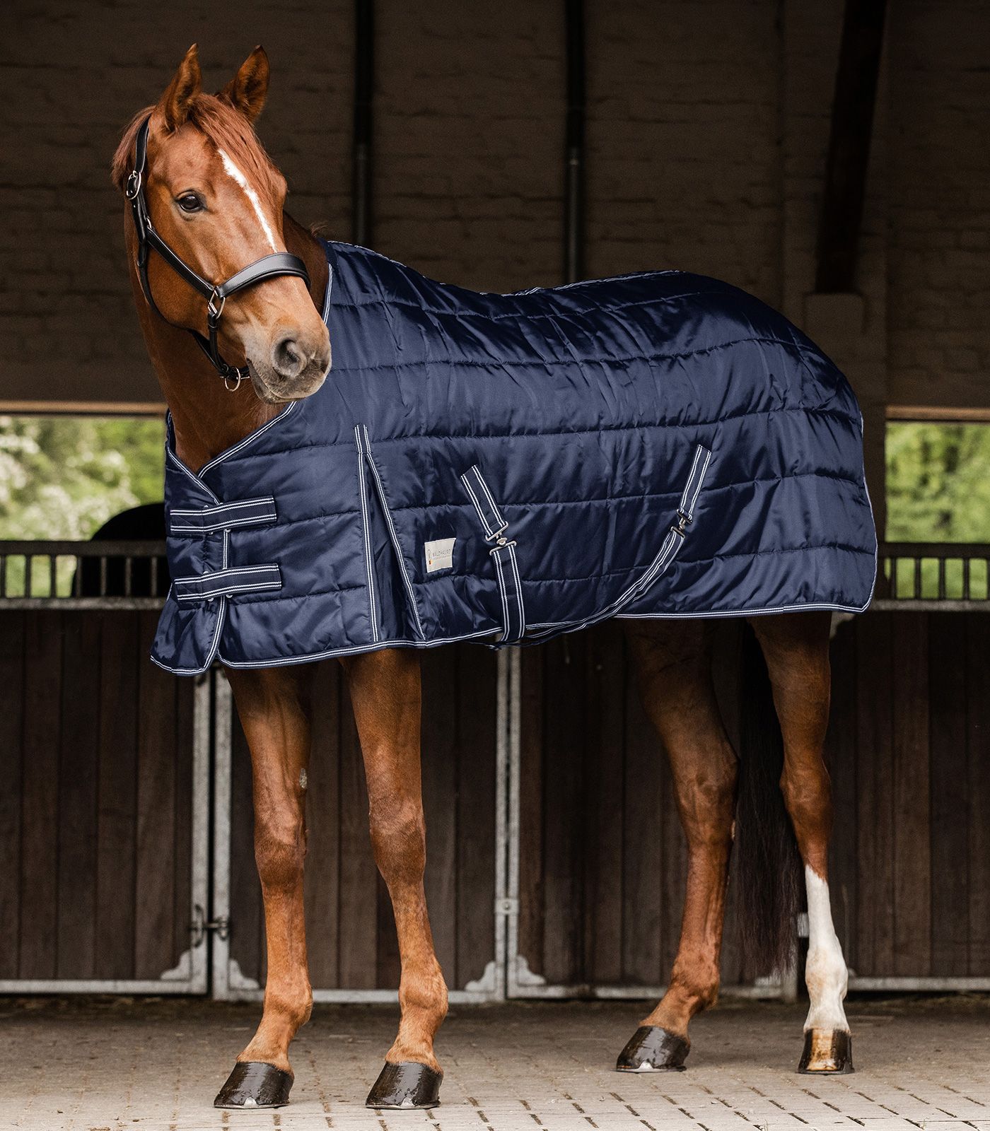 Waldhausen NORDIC Outdoordecke, Fleece » Größe: 145 cm, Farbe: schwarz